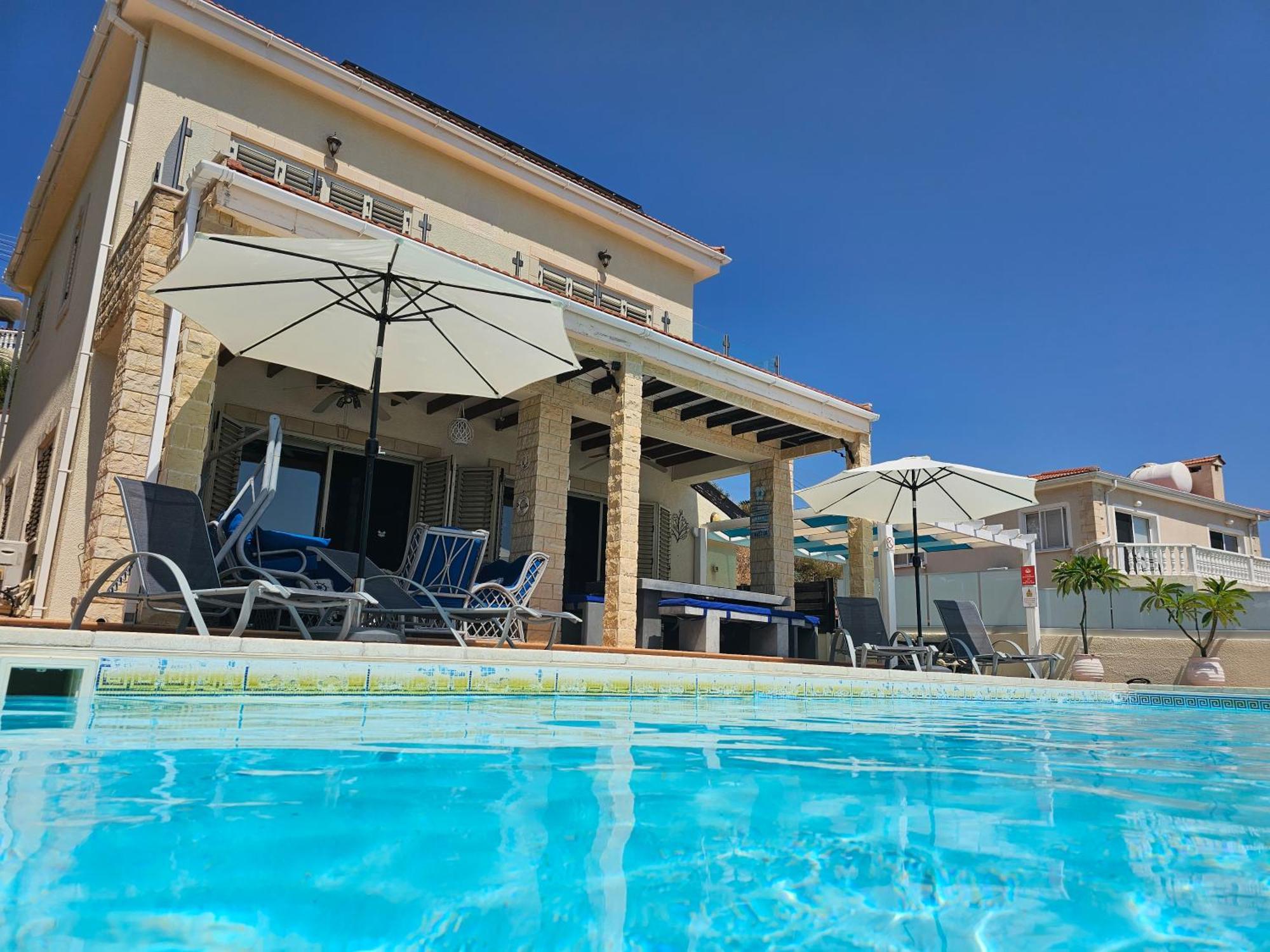 Villa Ocean Breeze Peyia Exterior foto